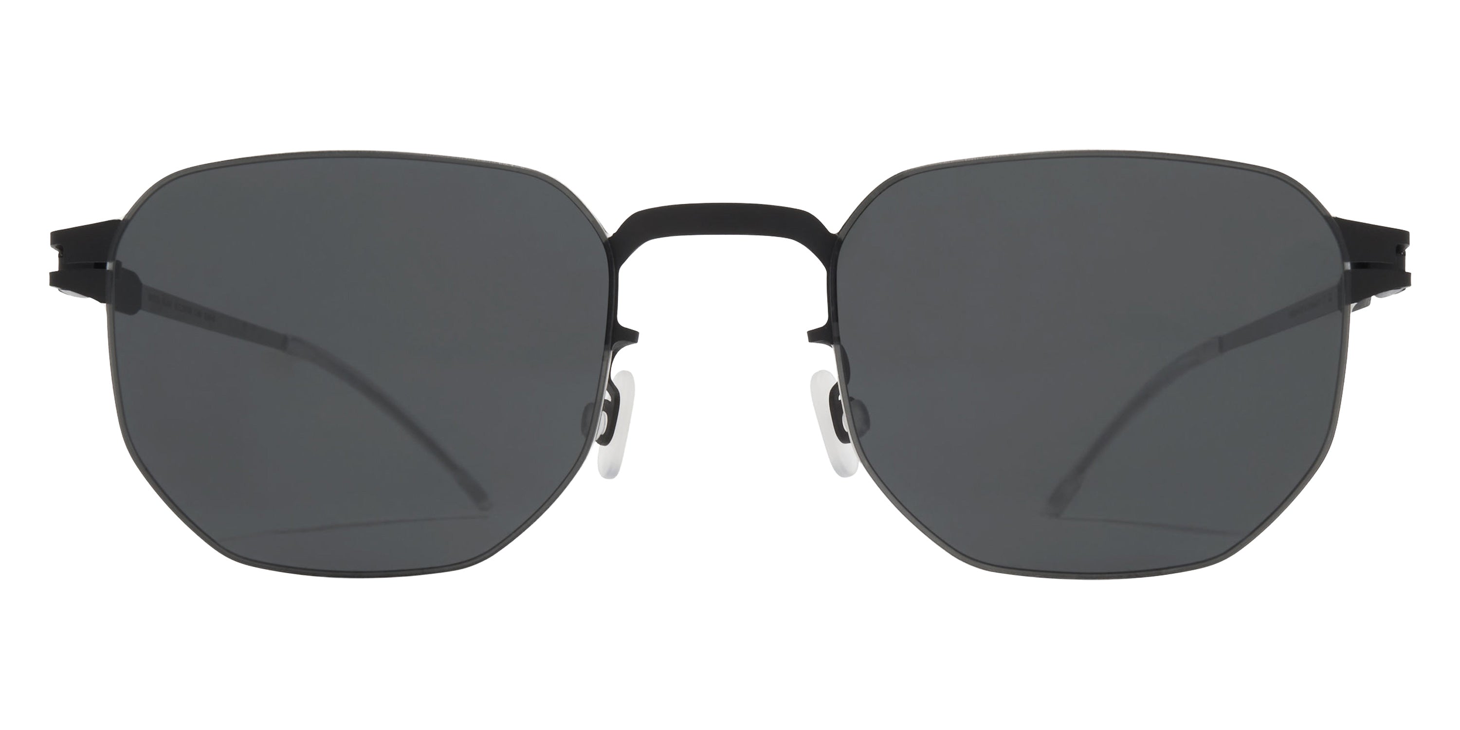 Mykita® BIJAN Sunglasses MYK BIJAN Black/Silver/Darkgrey Solid CAT3 50 - Black/Silver/Darkgrey Solid (CAT3)