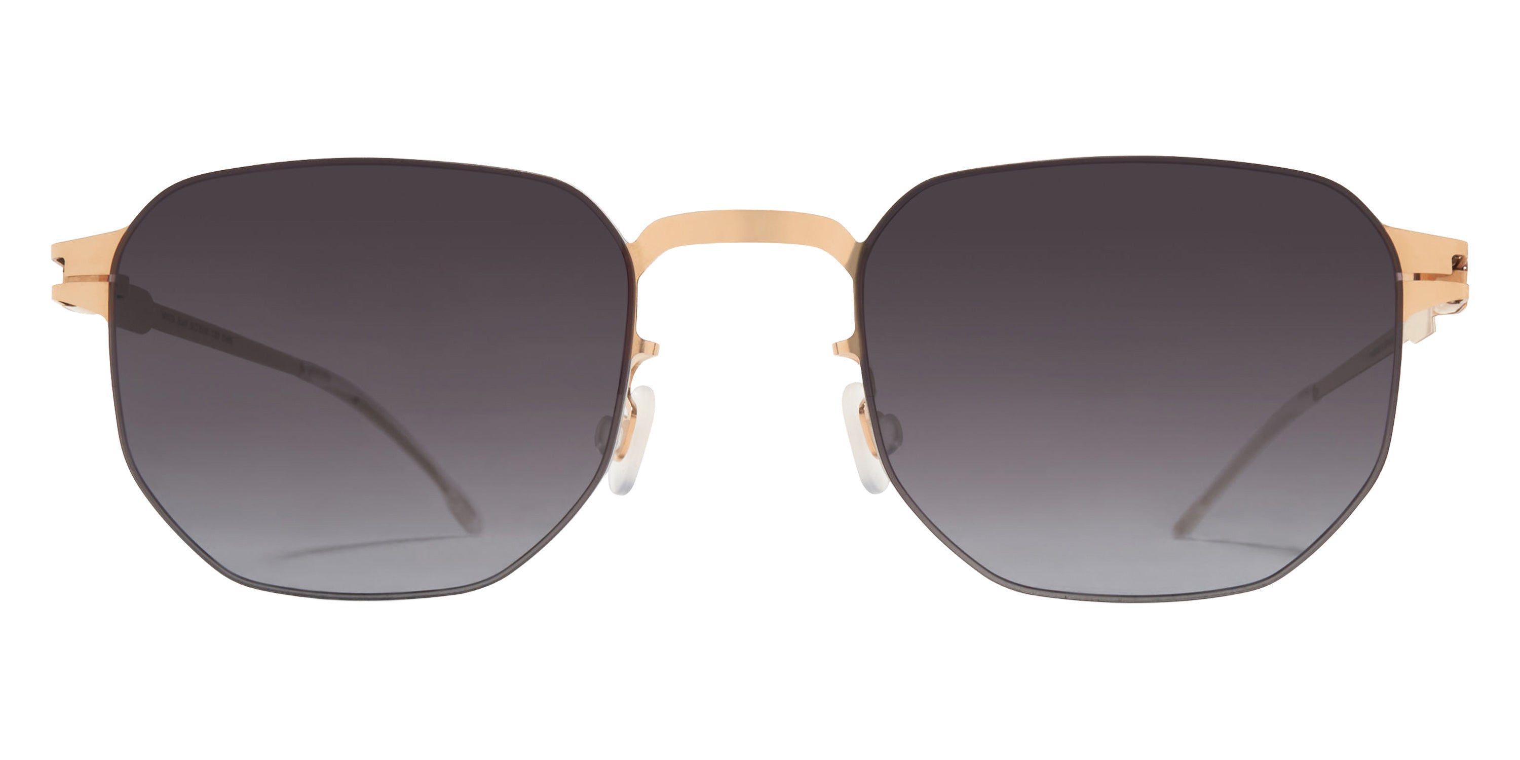 Mykita® BIJAN Sunglasses MYK BIJAN Silver/Champagne Gold/Dusk Gradient CAT3 50 - Silver/Champagne Gold/Dusk Gradient (CAT3)