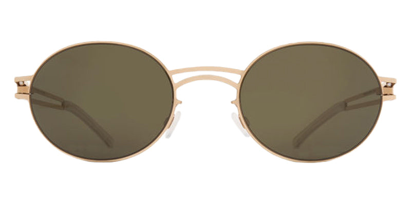 Mykita® DADA MYK DADA 10088815 - Champagne Gold/Rawgreen Solid Sunglasses