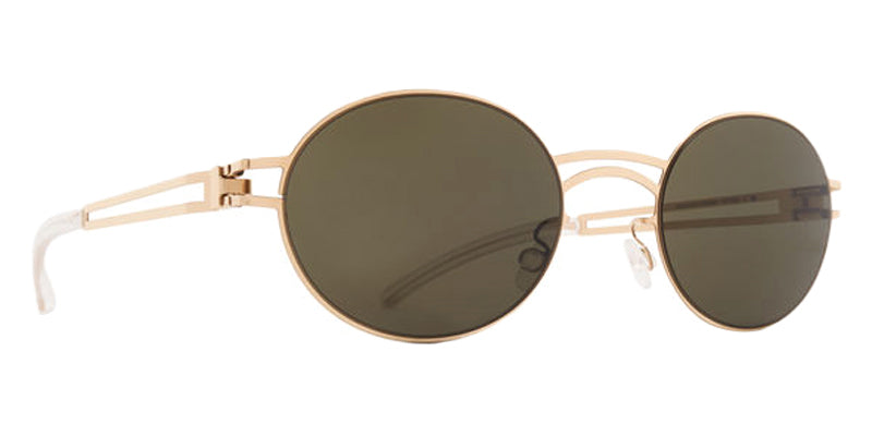Mykita® DADA MYK DADA 10088815 - Champagne Gold/Rawgreen Solid Sunglasses