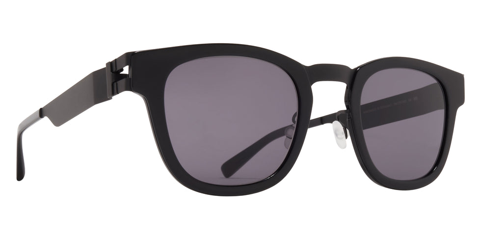Mykita® DELANCEY Sunglasses MYK DELANCEY A6 Black/Black/Cool Grey CAT3 49 - A6 Black/Black/Cool Grey (CAT3)