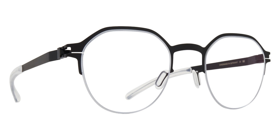 Mykita® DORIAN Eyeglasses MYK DORIAN Black/Frozen Silver 45 - Black/Frozen Silver
