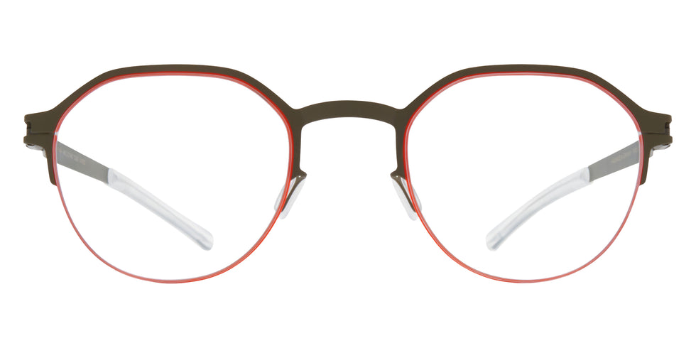 Mykita® DORIAN Eyeglasses MYK DORIAN Camou Green/Tangerine 45 - Camou Green/Tangerine