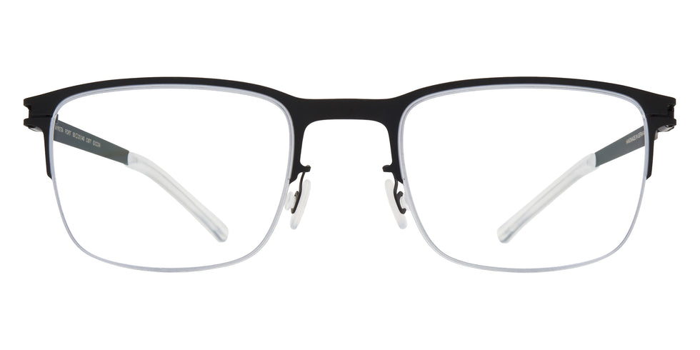Mykita® FORT Eyeglasses MYK FORT Black/Frozen Silver 50 - Black/Frozen Silver