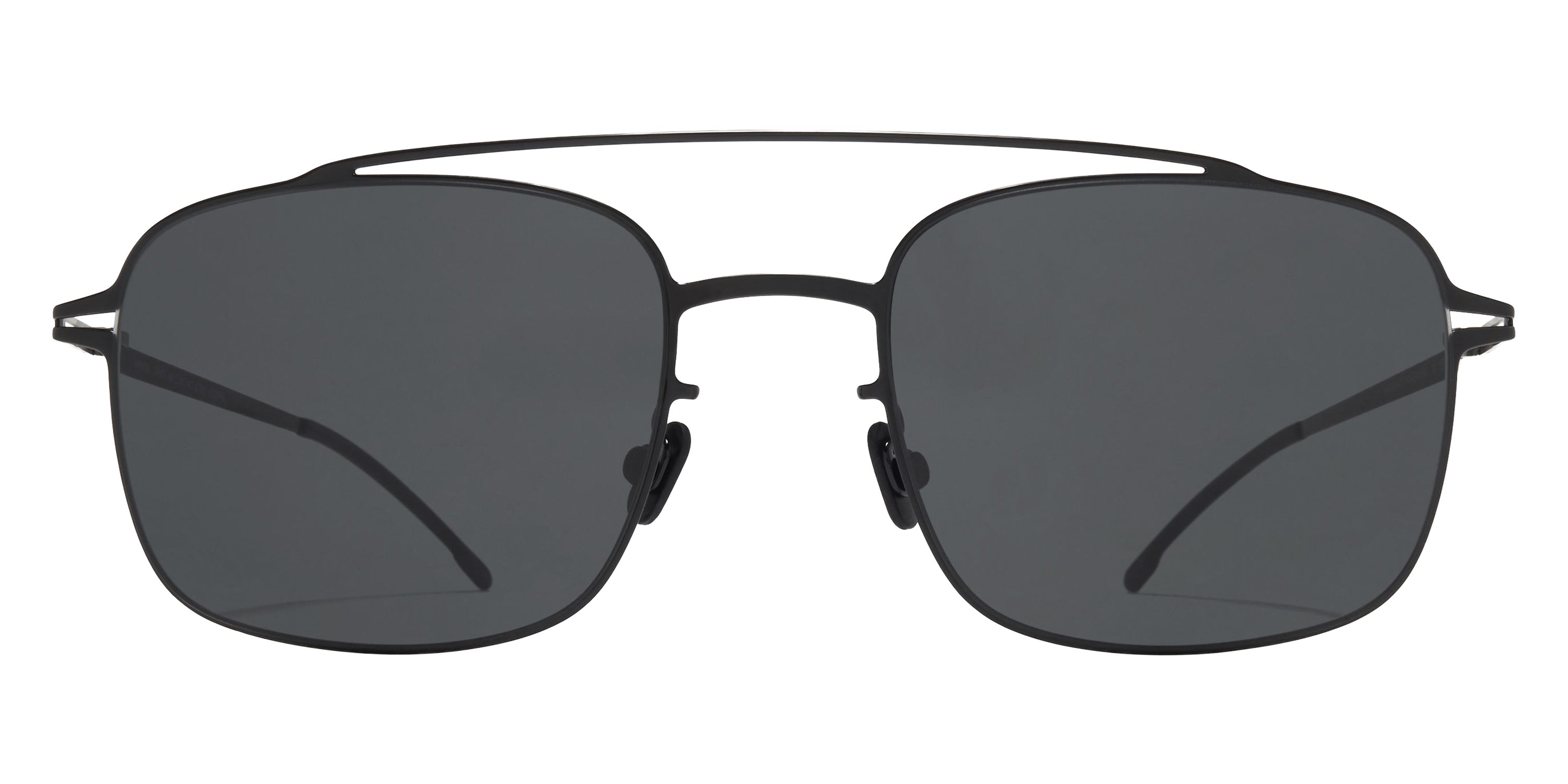 Mykita® JANO Sunglasses MYK JANO Pow13 Black/Darkgrey Solid CAT3 55 - Pow13 Black/Darkgrey Solid (CAT3)