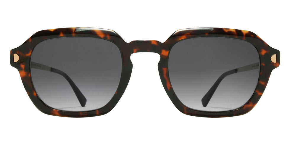Mykita® KABAL Sunglasses MYK KABAL C220 Amber Havana/Champag Gold/Grey Gradient CAT2 49 - C220 Amber Havana/Champag Gold/Grey Gradient (CAT2)