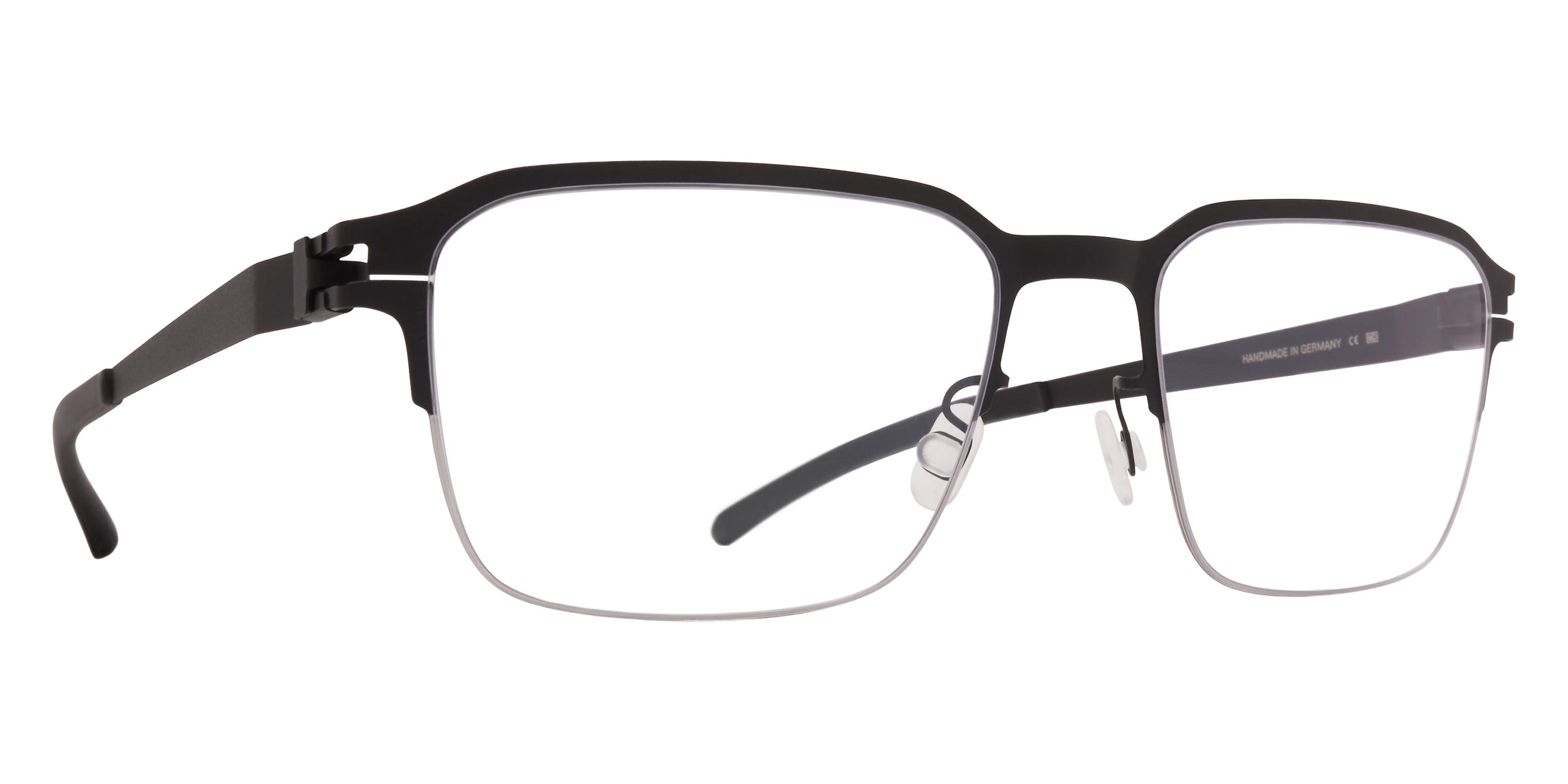 Mykita® LOMAX Eyeglasses MYK LOMAX Silver/Black 54 - Silver/Black
