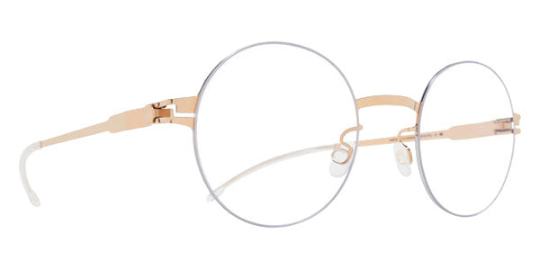 Mykita® LOVA MYK LOVA 10090327 - Silver/Champagne Gold/Clear Eyeglasses