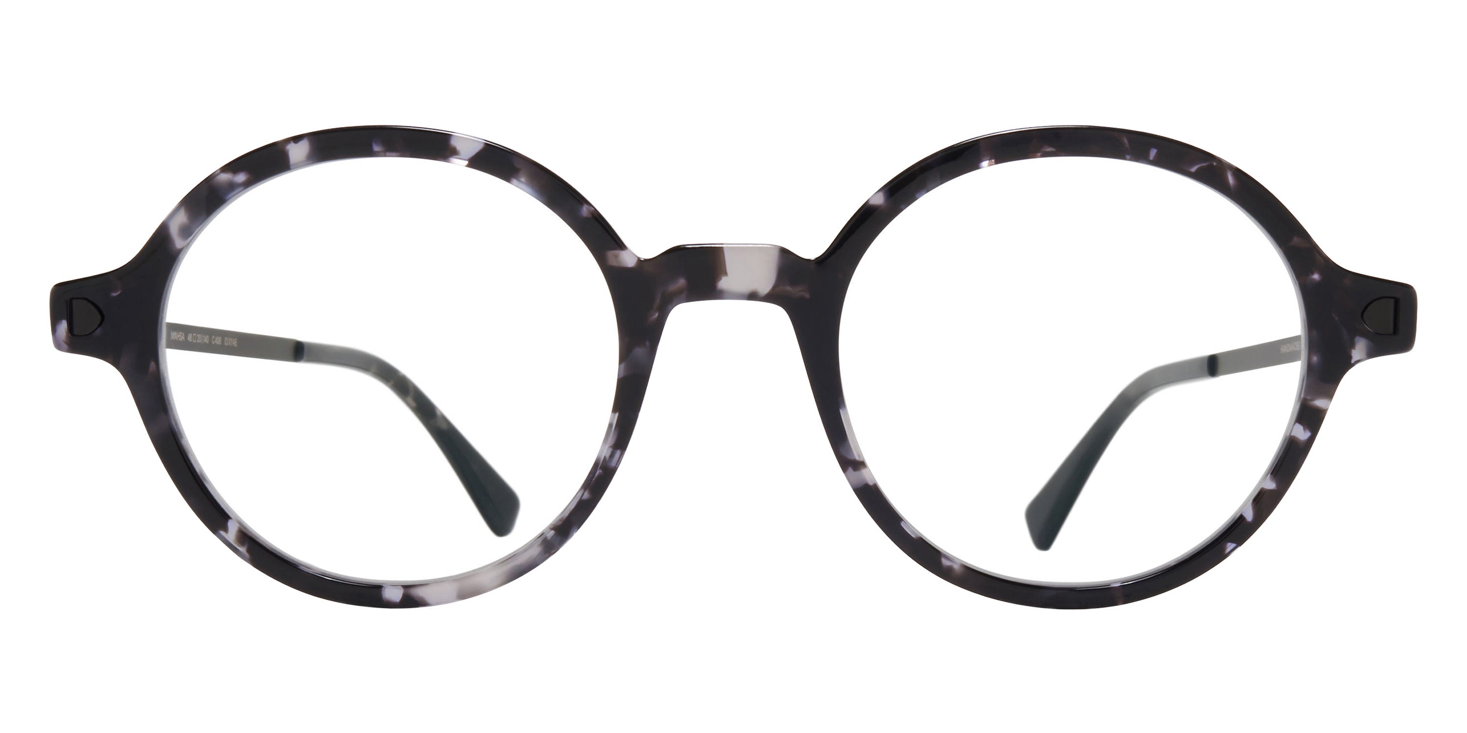 Mykita® MAHSA Eyeglasses MYK MAHSA C202 Black Havana/Black 46 - C202 Black Havana/Black