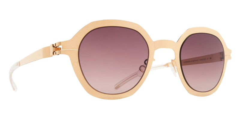 Mykita® MAUREEN MYK MAUREEN 10088821 - Champagne Gold/Cedar Brown Gradient Sunglasses
