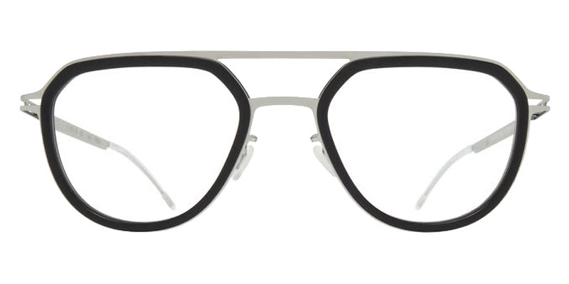 Mykita® ML17 MYK ML17 10089914 - MH79-Leica Silver/Pitch Black/Clear Eyeglasses