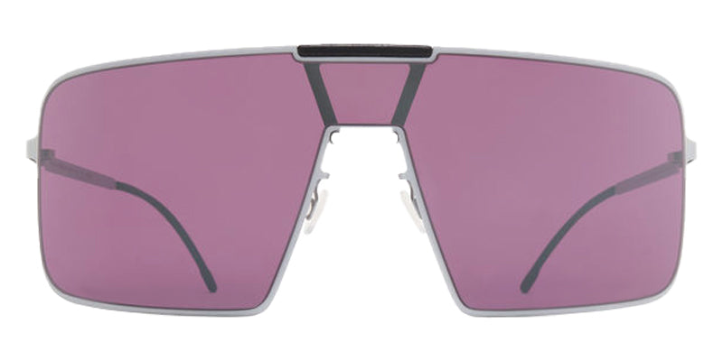 Mykita® MR004 MYK MR004 10087679 - MH72-White Silver/Pitch Black/Mulberry Sunglasses