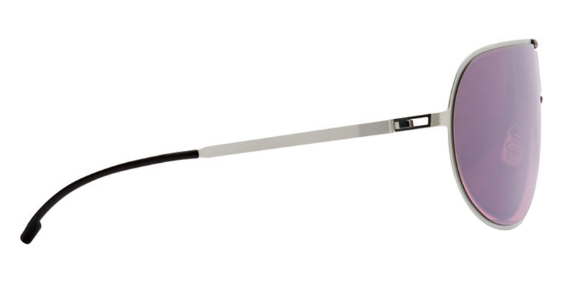 Mykita® MR005 MYK MR005 10087682 - MH72-White Silver/Pitch Black/Mulberry Sunglasses