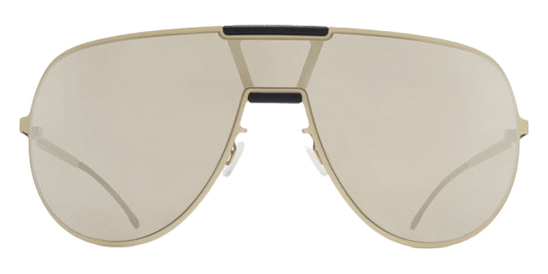Mykita® MR005 MYK MR005 10087683 - MH74-Titan/Pitch Black/Electrum Mirror Sunglasses