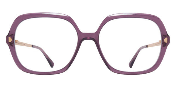Mykita® NANNA MYK NANNA 10091602 - C218-Sweet Grape/ChampagneGold/Clear Eyeglasses