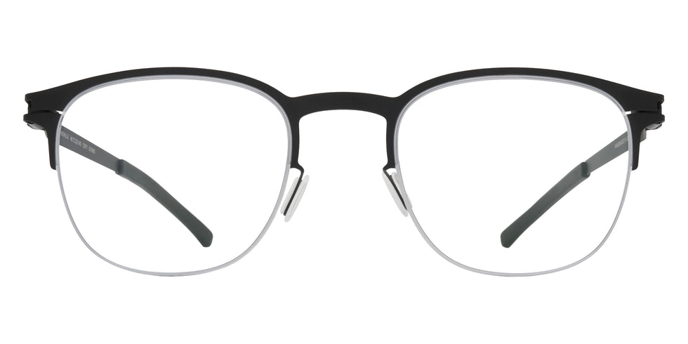 Mykita® NEVILLE Eyeglasses MYK NEVILLE Black/Frozen Silver 48 - Black/Frozen Silver