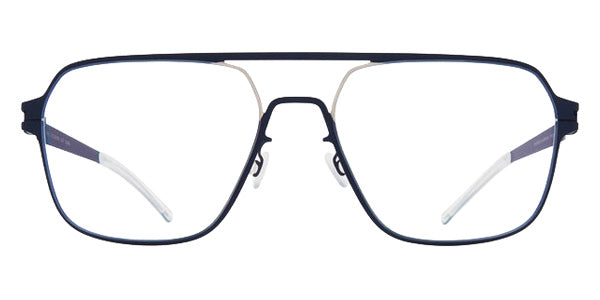 Mykita® PHIL MYK PHIL 10089659 - Silver/Indigo/Clear Eyeglasses