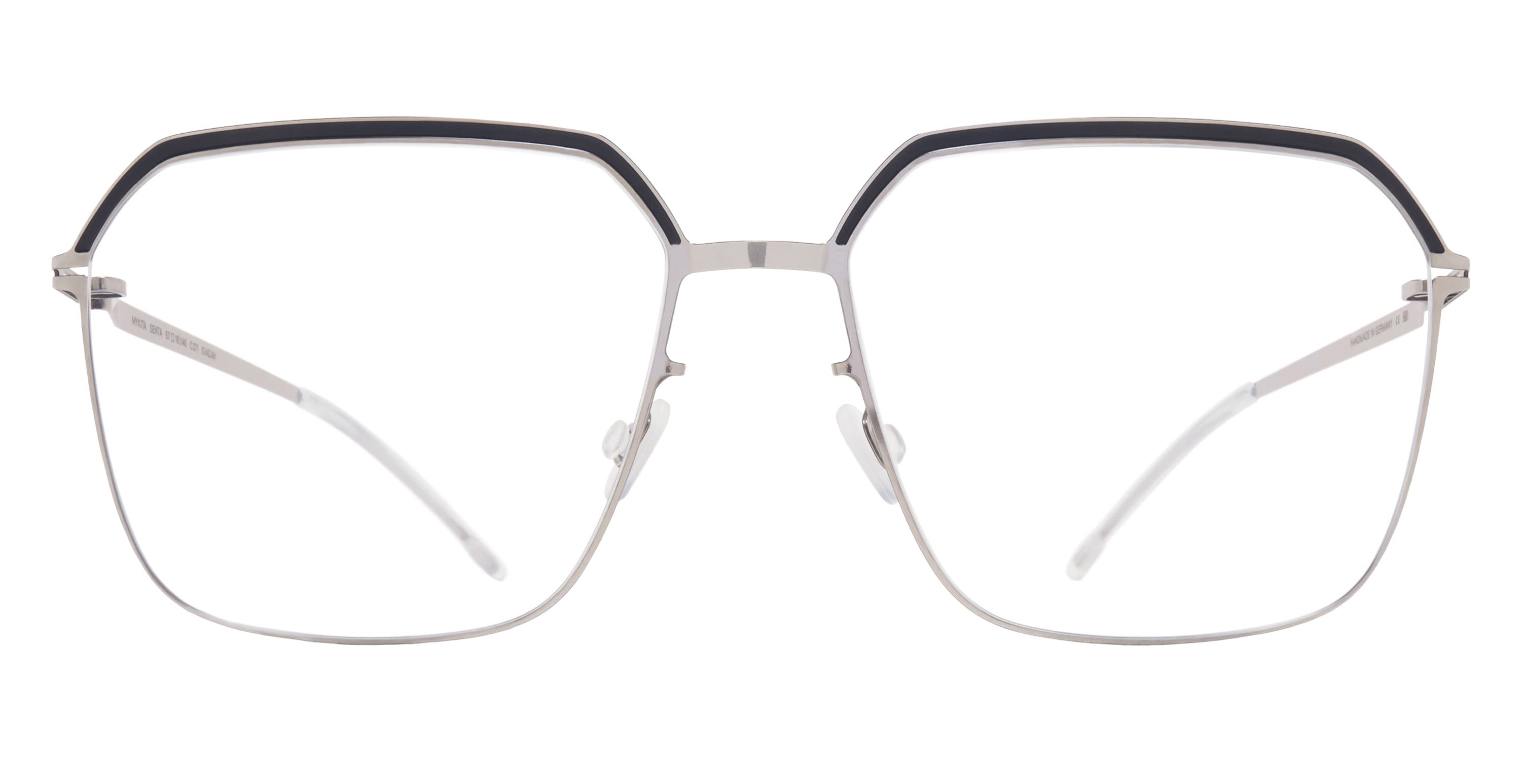 Mykita® SENTA Eyeglasses MYK SENTA Silver/Indigo 57 - Silver/Indigo