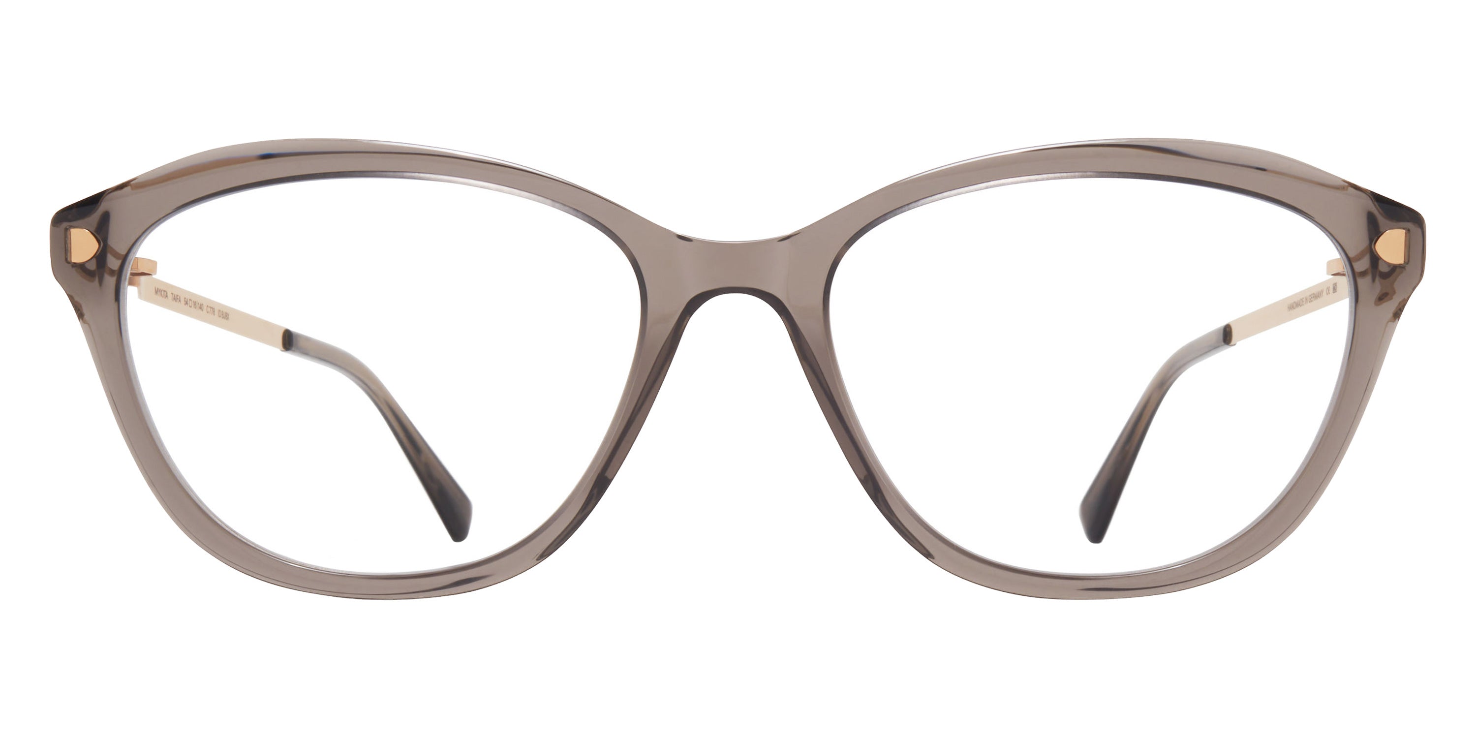 Mykita® TAIFA Eyeglasses MYK TAIFA C161 Clear Ash/Champagne Gold 54 - C161 Clear Ash/Champagne Gold