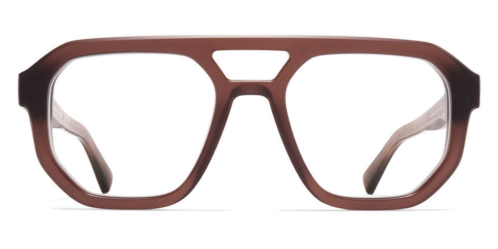 Mykita® AMARE MYK AMARE C199-Chilled Raw Maroon/Shiny Silver 53 - C199-Chilled Raw Maroon/Shiny Silver Eyeglasses