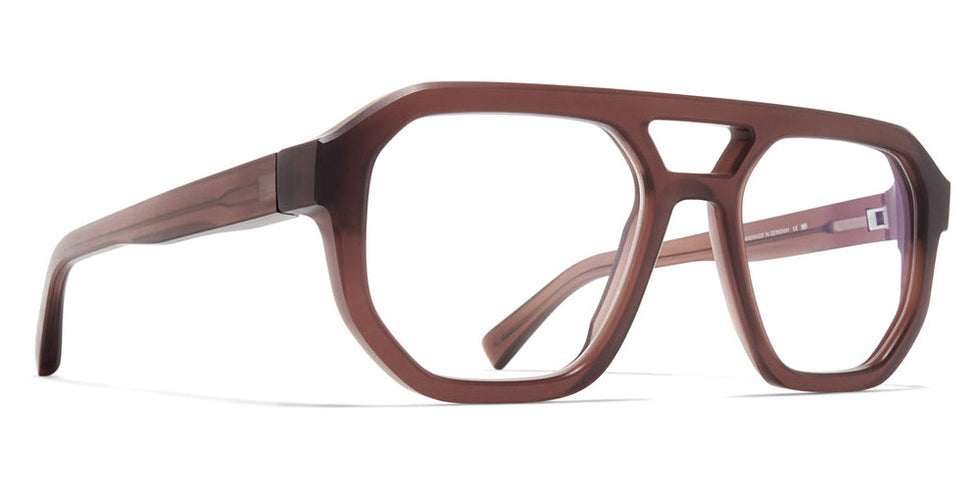 Mykita® AMARE MYK AMARE C199-Chilled Raw Maroon/Shiny Silver 53 - C199-Chilled Raw Maroon/Shiny Silver Eyeglasses