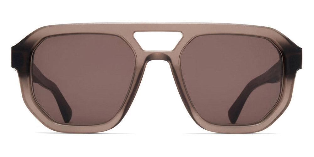Mykita® AMARE MYK AMARE Chilled Raw Clear Ash/Silver/Brown Solid 53 - Chilled Raw Clear Ash/Silver/Brown Solid Sunglasses