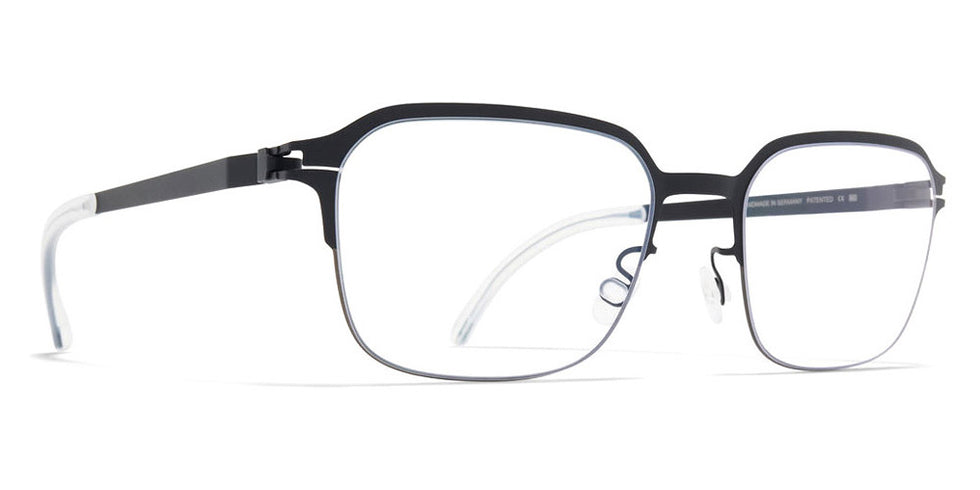 Mykita® CILIAN MYK CILIAN Shiny Graphite/Nearly Black 43 - Shiny Graphite/Nearly Black Eyeglasses