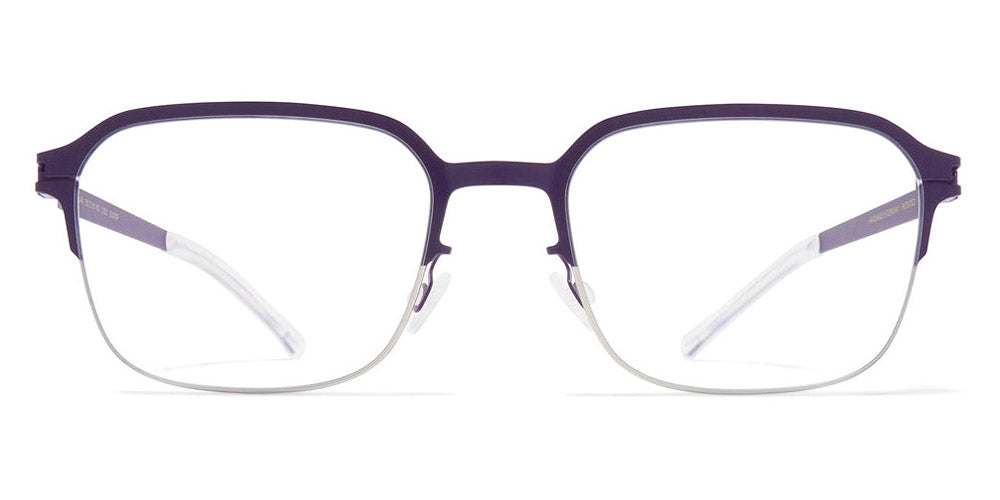 Mykita® CILIAN MYK CILIAN Silver/Deep Purple 43 - Silver/Deep Purple Eyeglasses