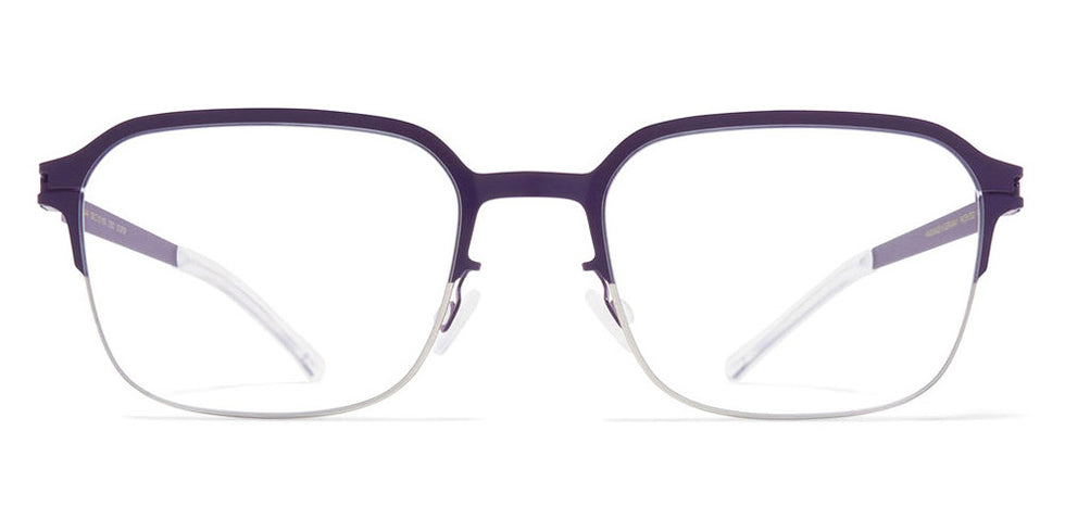 Mykita® CILIAN MYK CILIAN Silver/Deep Purple 43 - Silver/Deep Purple Eyeglasses