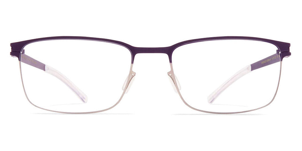 Mykita® GERHARD MYK GERHARD Silver/Deep Purple 52 - Silver/Deep Purple Eyeglasses