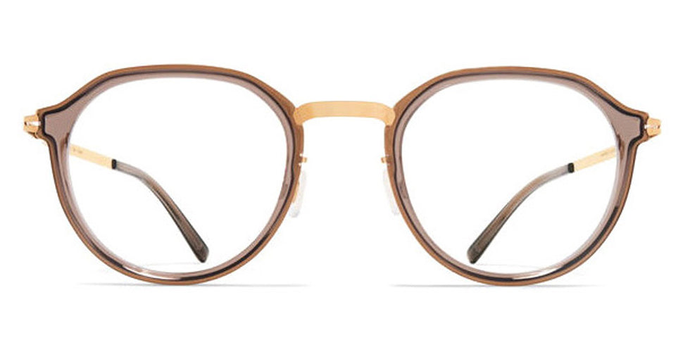 Mykita® HALVAR MYK HALVAR A83-Champagne Gold/Clear Ash 47 - A83-Champagne Gold/Clear Ash Eyeglasses