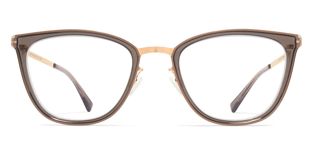 Mykita® JADA MYK JADA A83 Champagne Gold/Clear Ash 44 - A83 Champagne Gold/Clear Ash Eyeglasses
