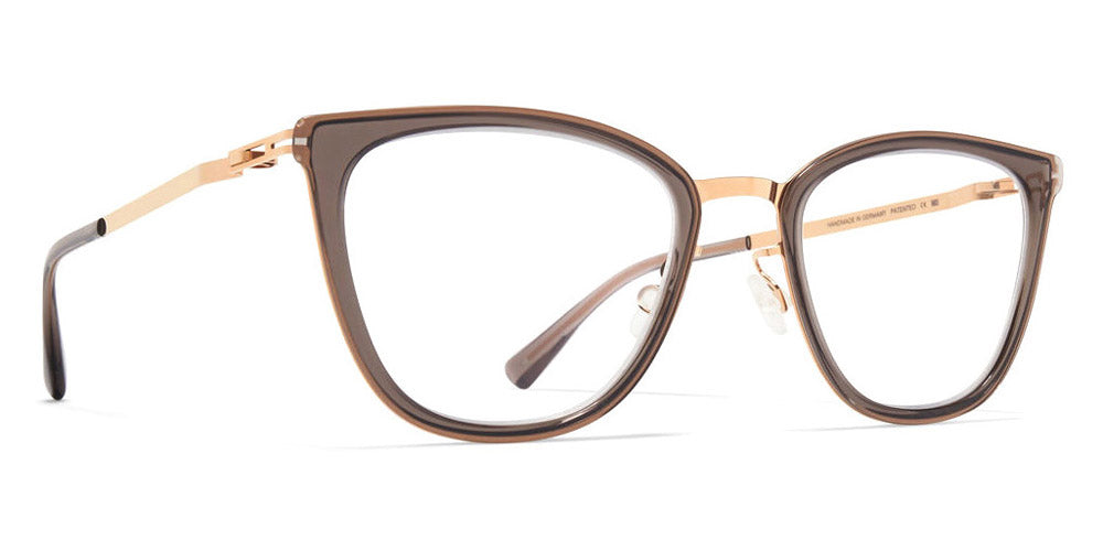 Mykita® JADA MYK JADA A83 Champagne Gold/Clear Ash 44 - A83 Champagne Gold/Clear Ash Eyeglasses