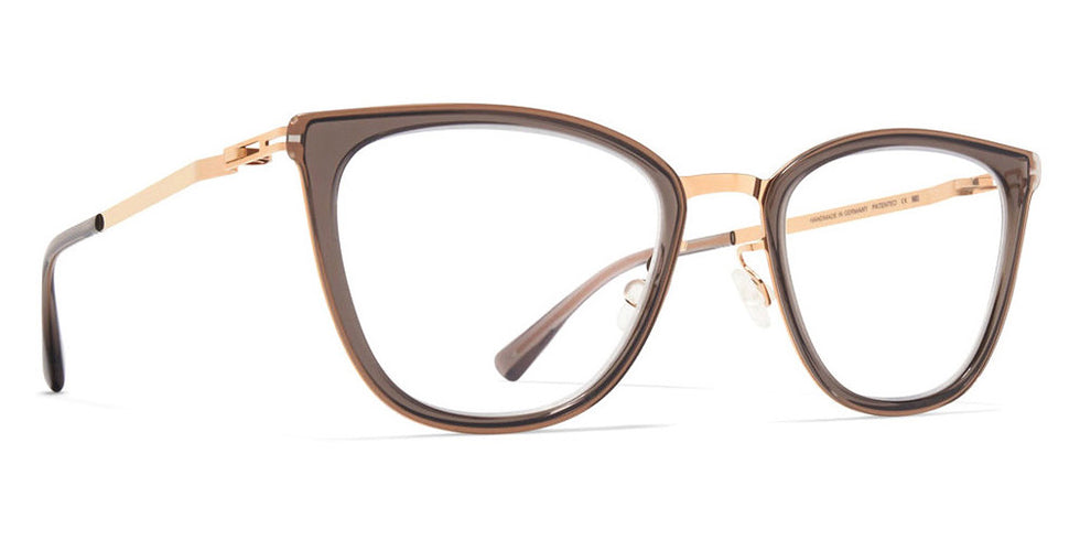 Mykita® JADA MYK JADA A83 Champagne Gold/Clear Ash 44 - A83 Champagne Gold/Clear Ash Eyeglasses