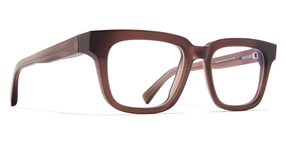 Mykita® LAMIN MYK LAMIN C199-Chilled Raw Maroon/Shiny Silver 47 - C199-Chilled Raw Maroon/Shiny Silver Eyeglasses