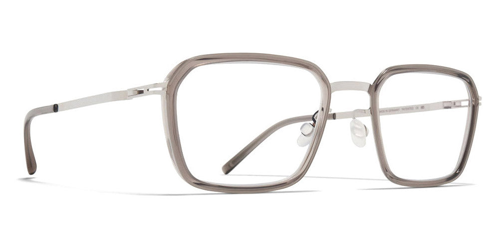 Mykita® LAURI MYK LAURI A74 Shiny Silver/Clear Ash 41 - A74 Shiny Silver/Clear Ash Eyeglasses