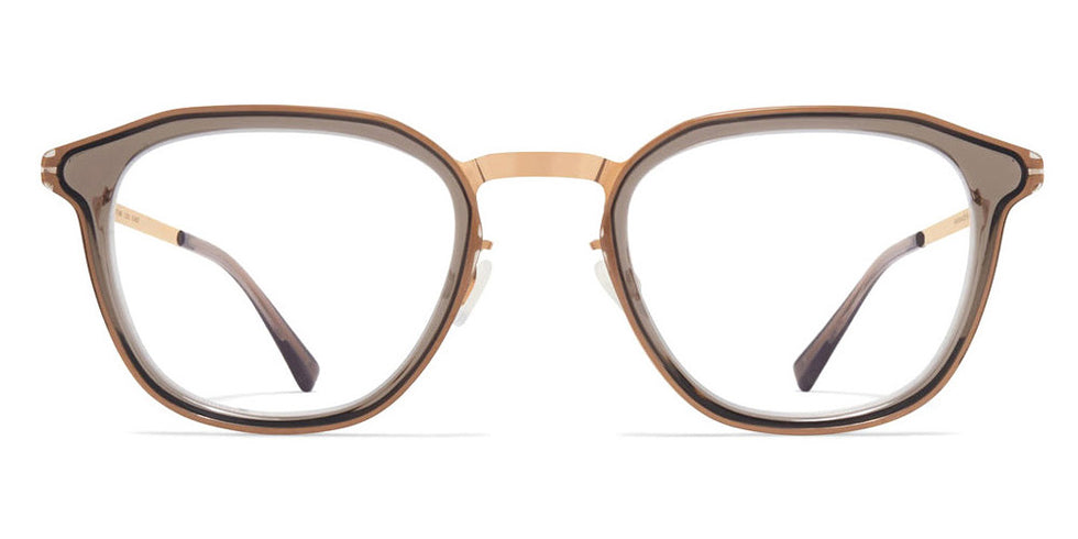 Mykita® PAVI MYK PAVI A83-Champagne Gold/Clear Ash 46 - A83-Champagne Gold/Clear Ash Eyeglasses