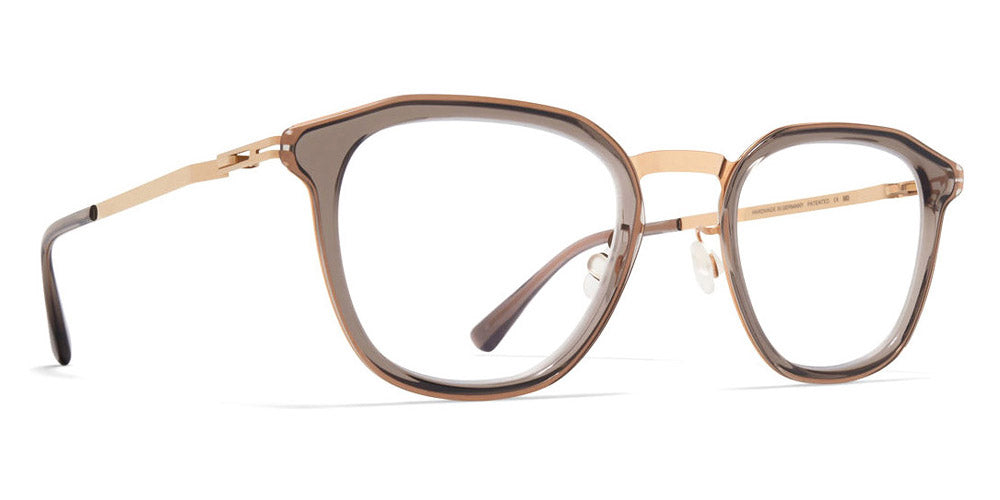Mykita® PAVI MYK PAVI A83-Champagne Gold/Clear Ash 46 - A83-Champagne Gold/Clear Ash Eyeglasses