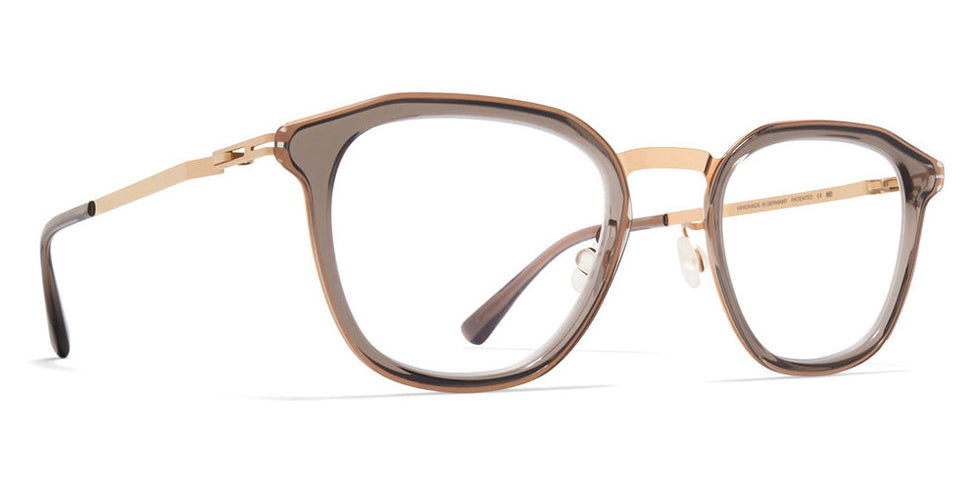 Mykita® PAVI MYK PAVI A83-Champagne Gold/Clear Ash 46 - A83-Champagne Gold/Clear Ash Eyeglasses