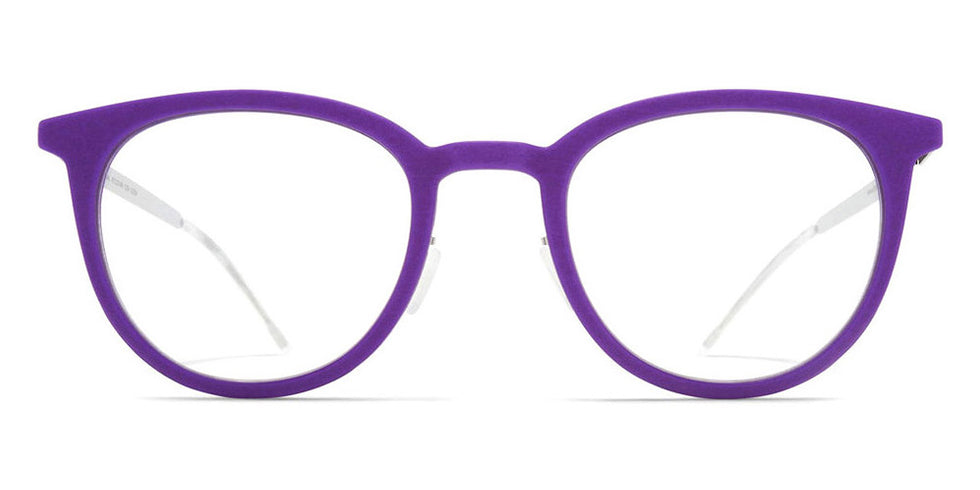 Mykita® SINDAL MYK SINDAL MH71 True Purple/Shiny Silver 47 - MH71 True Purple/Shiny Silver Eyeglasses