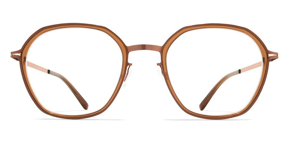 Mykita® SUVI MYK SUVI A40-Shiny Copper/Topaz 51 - A40-Shiny Copper/Topaz Eyeglasses