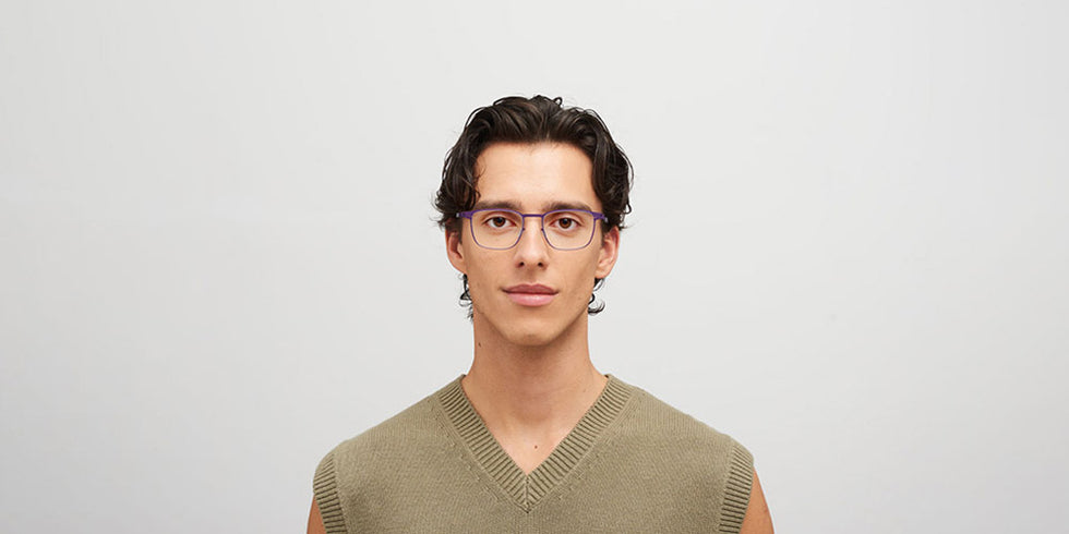 Mykita® YOTAM MYK YOTAM Deep Purple 51 - Deep Purple Eyeglasses