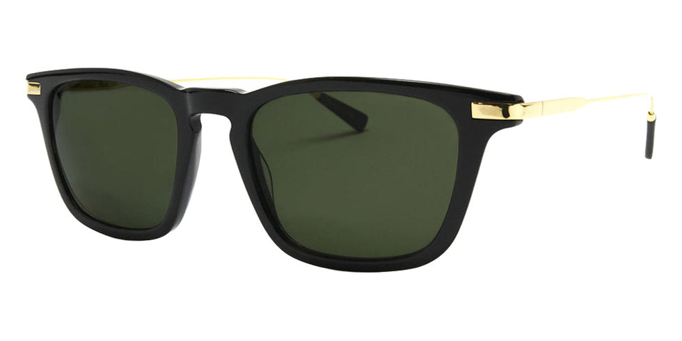 Native Ken® Barrow Sun - Shiny Black/12k Hinges/Vintage G15 Sunglasses