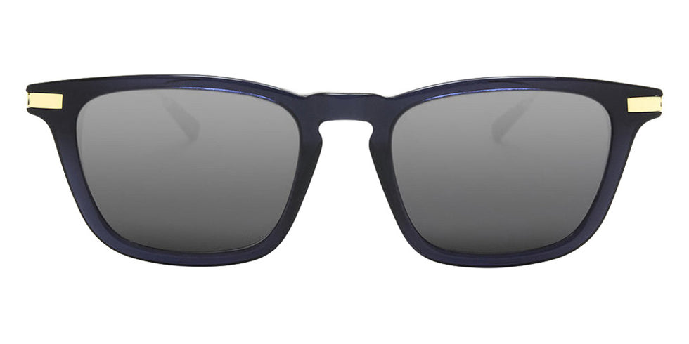Native Ken® Barrow Sun - Translucent Navy/12k Hinges/Solid Grey Silver Mirrored Sunglasses
