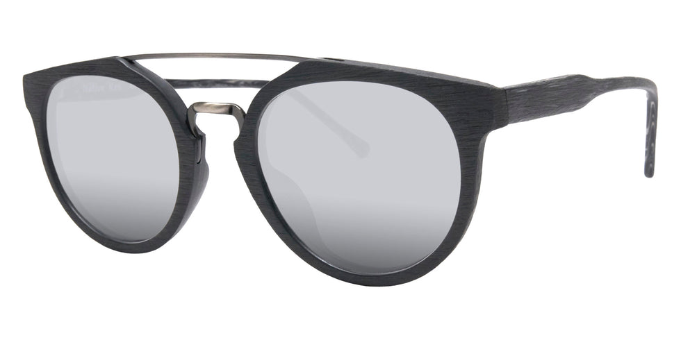 Native Ken® Beekman Sun - Matte Black/Grey/Silver Mirrored Polarized Sunglasses