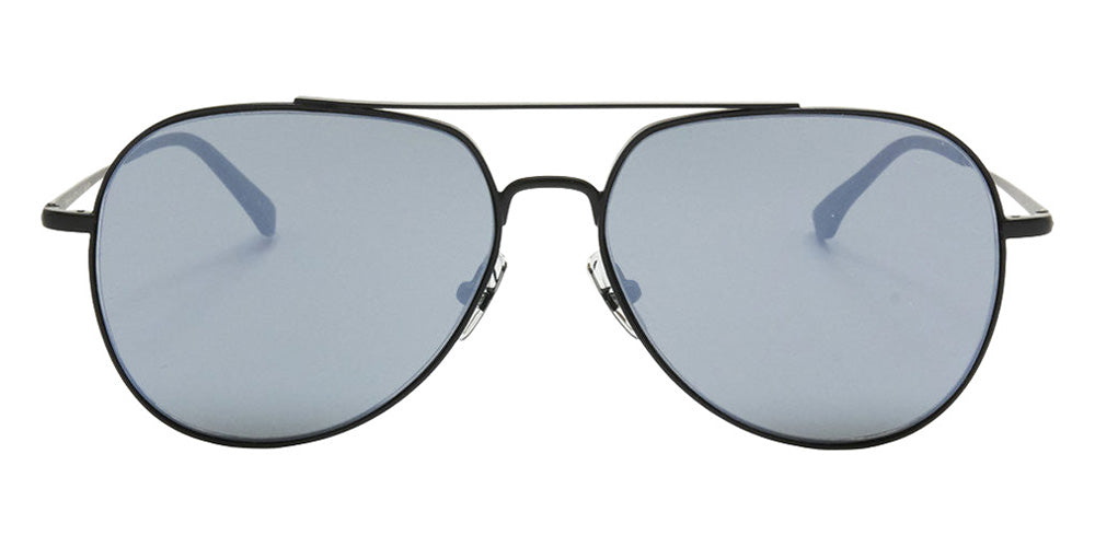 Native Ken® Bleecker Sun - Matte Black/Silver Mirrored Sunglasses