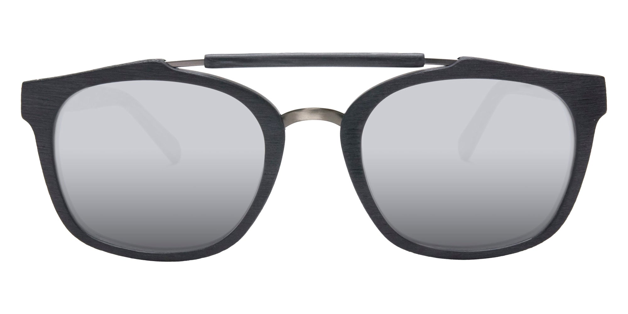Native Ken® Chambers Sun - Matte Black/Grey/Silver Mirrored Sunglasses