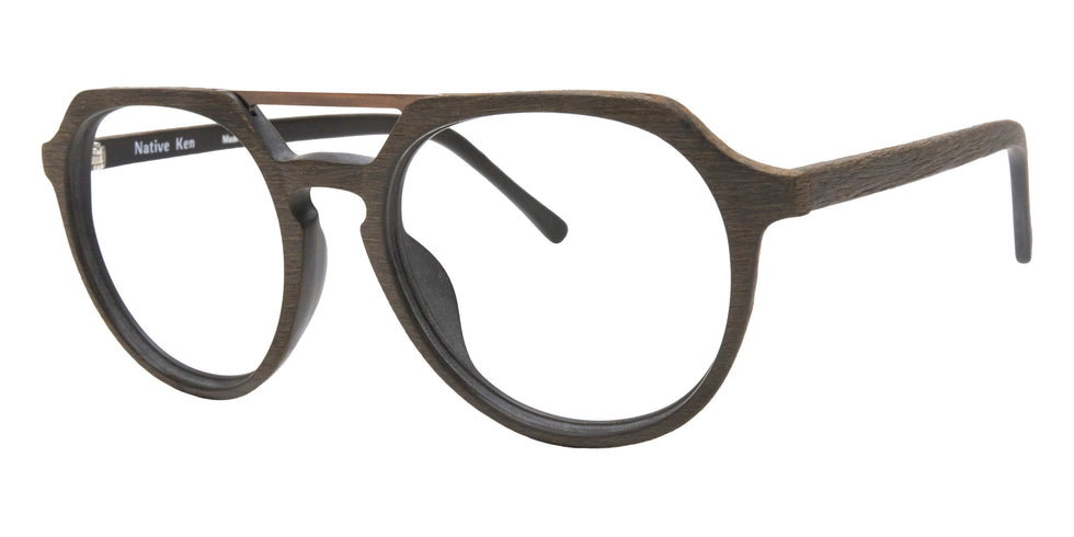 Native Ken® Fulton - Matte Brown Eyeglasses