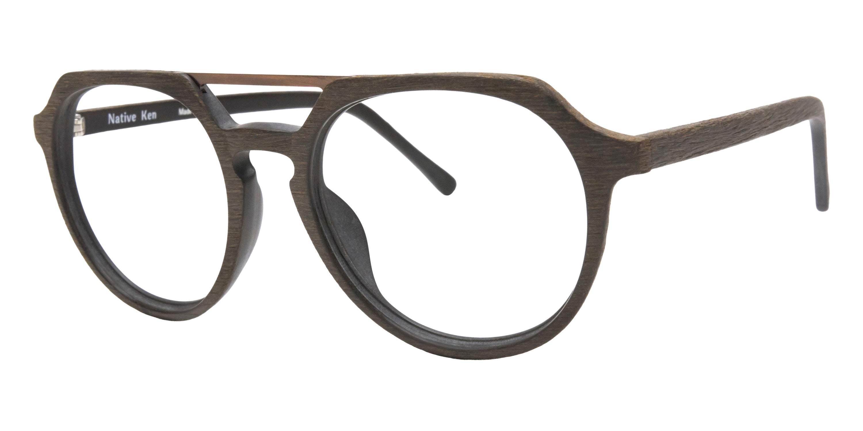 Native Ken® Fulton - Matte Brown Eyeglasses