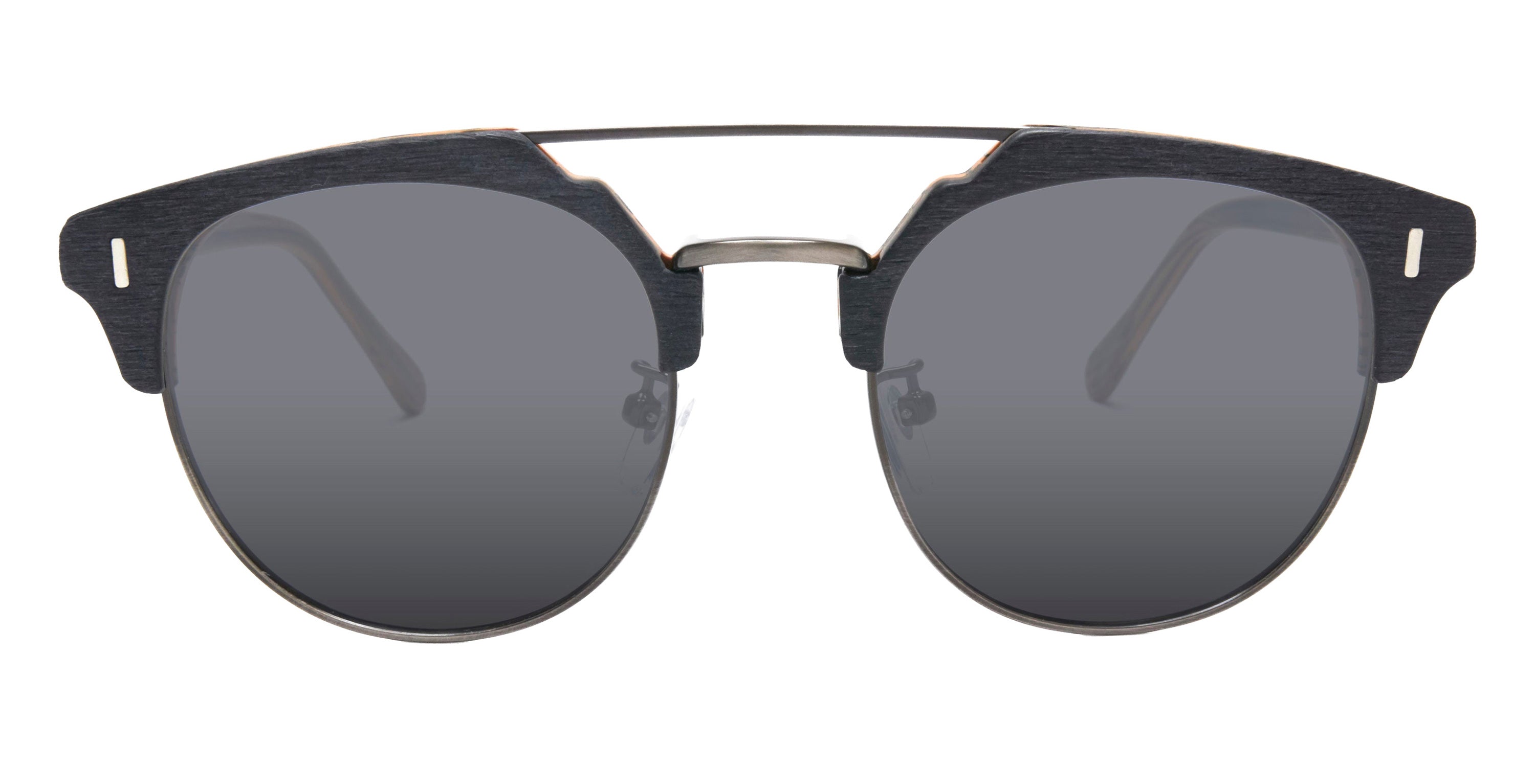 Native Ken® Hanover Sun - Two-Tone Brown on Black/Solid Grey Polarized Sunglasses